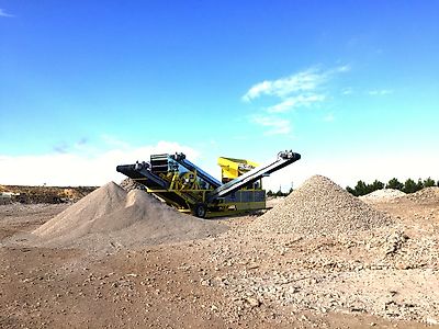 Flachdecksiebanlage - 3 Fraktionen Tiger Screen 25.10 Professional Plus