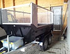Weber Tandem Anhänger Absetzter Muldy 3,5 T Ges. Gew. für Geländewagen Jeep PKW