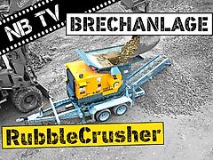 CMB Minibrechanlage Rubble Crusher RC150 | Backenbrecher auf Anhänger