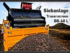 DB Engineering Mobile Siebanlage Traserscreen DB-40L | Flachdecksieb | Siebbox