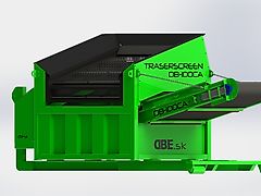 DB Engineering Siebanlage Hakenlift Traserscreen DB-100CA - Mobile Flachdecksiebanlage