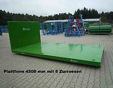 EURO-Jabelmann Abrollcontainer, Hakenliftcontainer, Plattform, 4500 - 7000 mm lang, NEU
