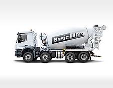 Stetter concrete mixer truck AM 12C Basis Line