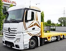Mercedes-Benz car transporter Actros 2542 , E6 , 6x2 , NEW BODY 8,3m , Steer axle , Winch ,rem