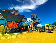 Fabo TURBOMIX-100 Mobile Concrete Batching Plant