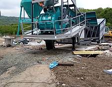 Constmach concrete plant 30 m3/h FULLY MOBILE CONCRETE PLANT FROM CONSTMACH