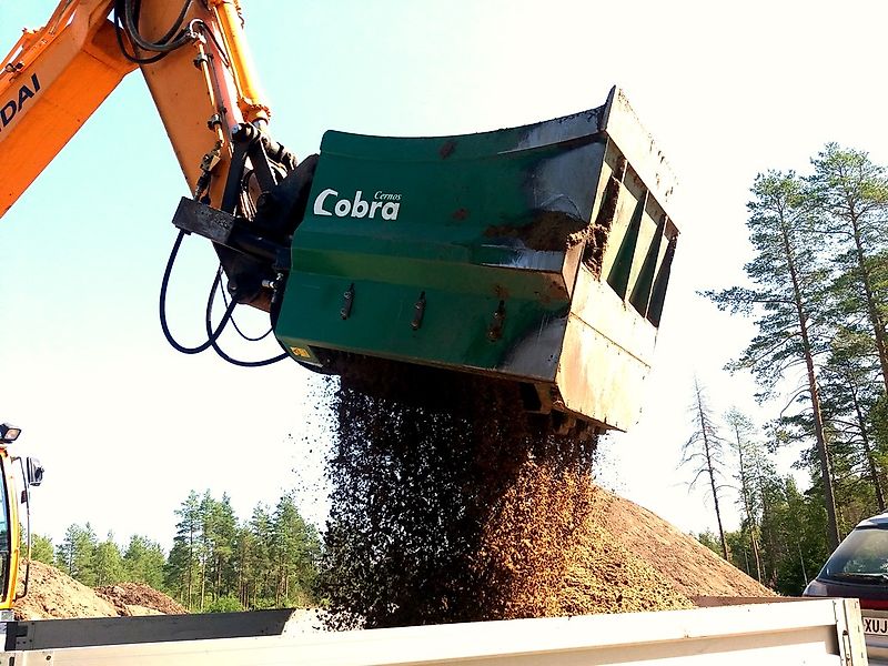 COBRA K-120 | Schaufelseparator | Siebschaufel | Sieblöffel