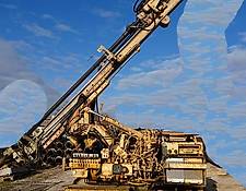 Ingersoll Rand drilling rig Ankerbohrgerät / Anchor drill