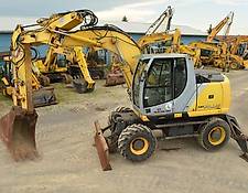 New Holland wheel excavator MH Plus