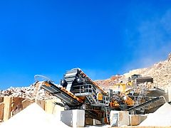 Fabo PRO-150 MOBILE CRUSHING SCREENING PLANT WITH WOBBLER FEEDER